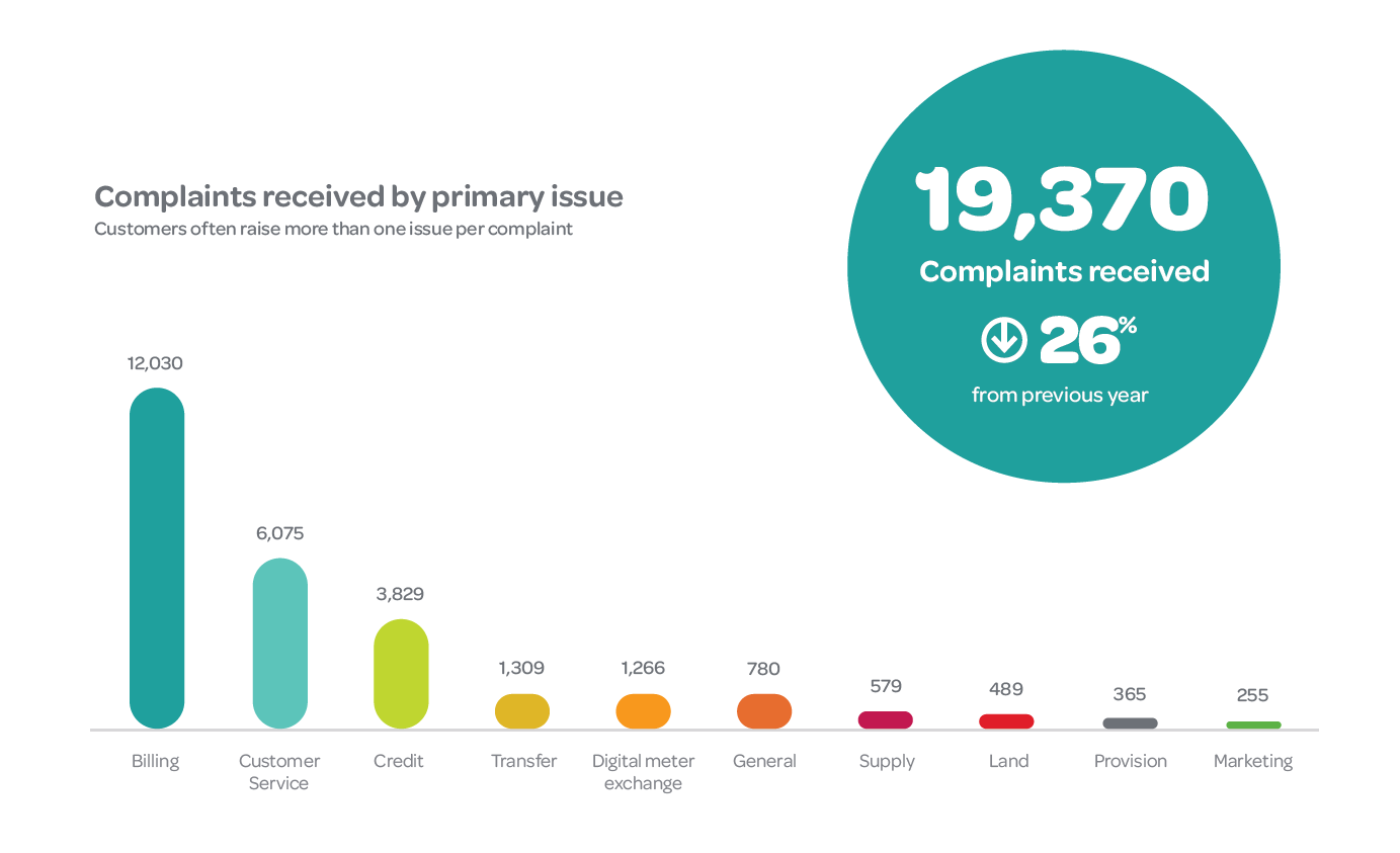 Complaint by primary issue