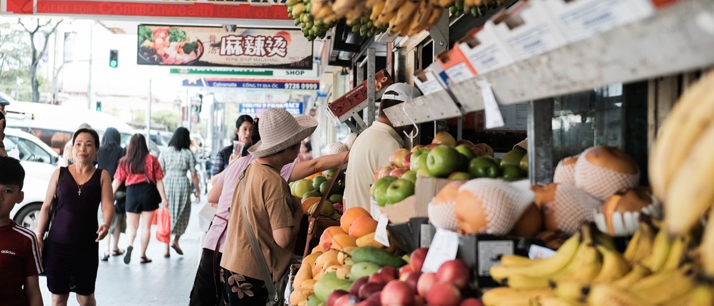 fruit shop exterior